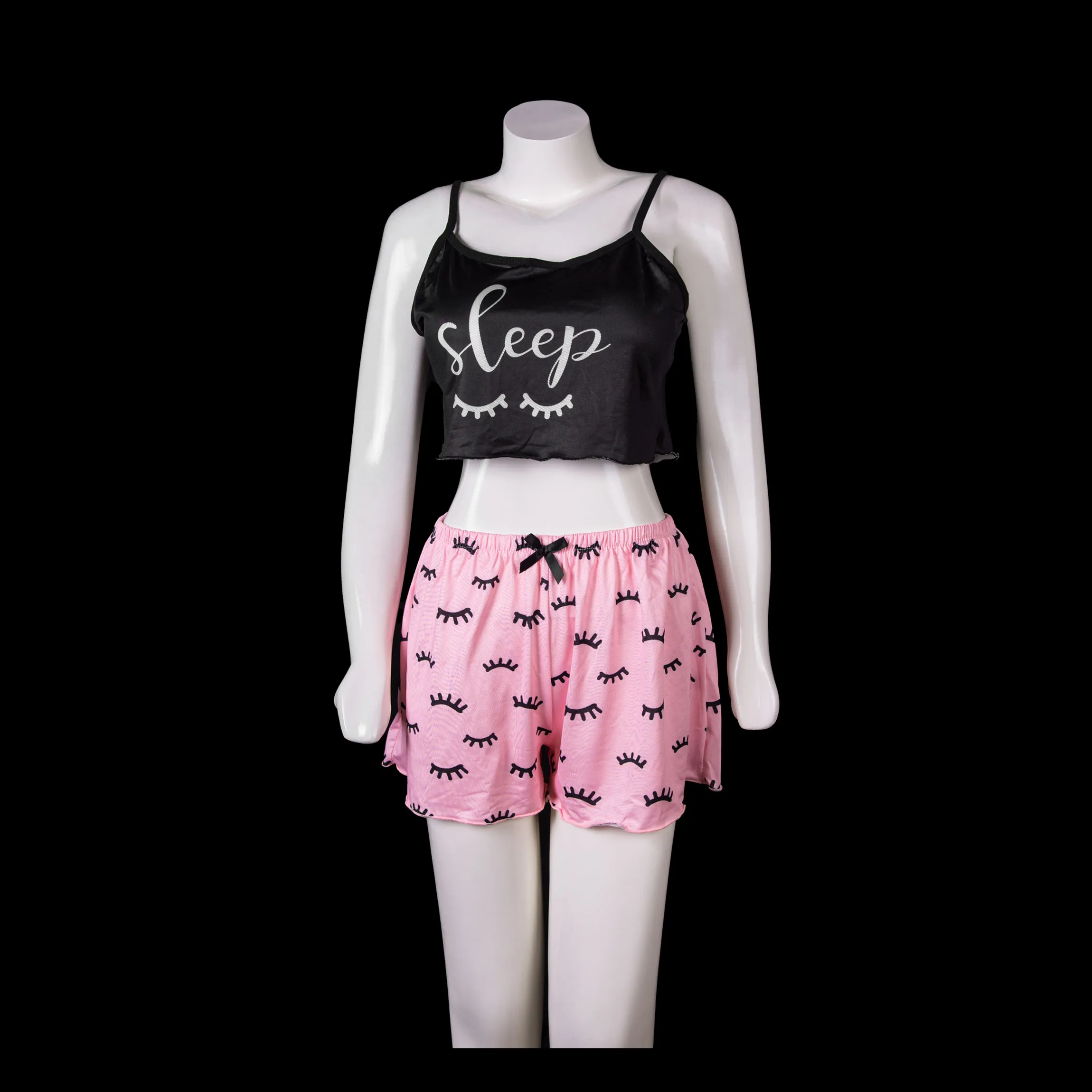 Ladies Cami Short Set