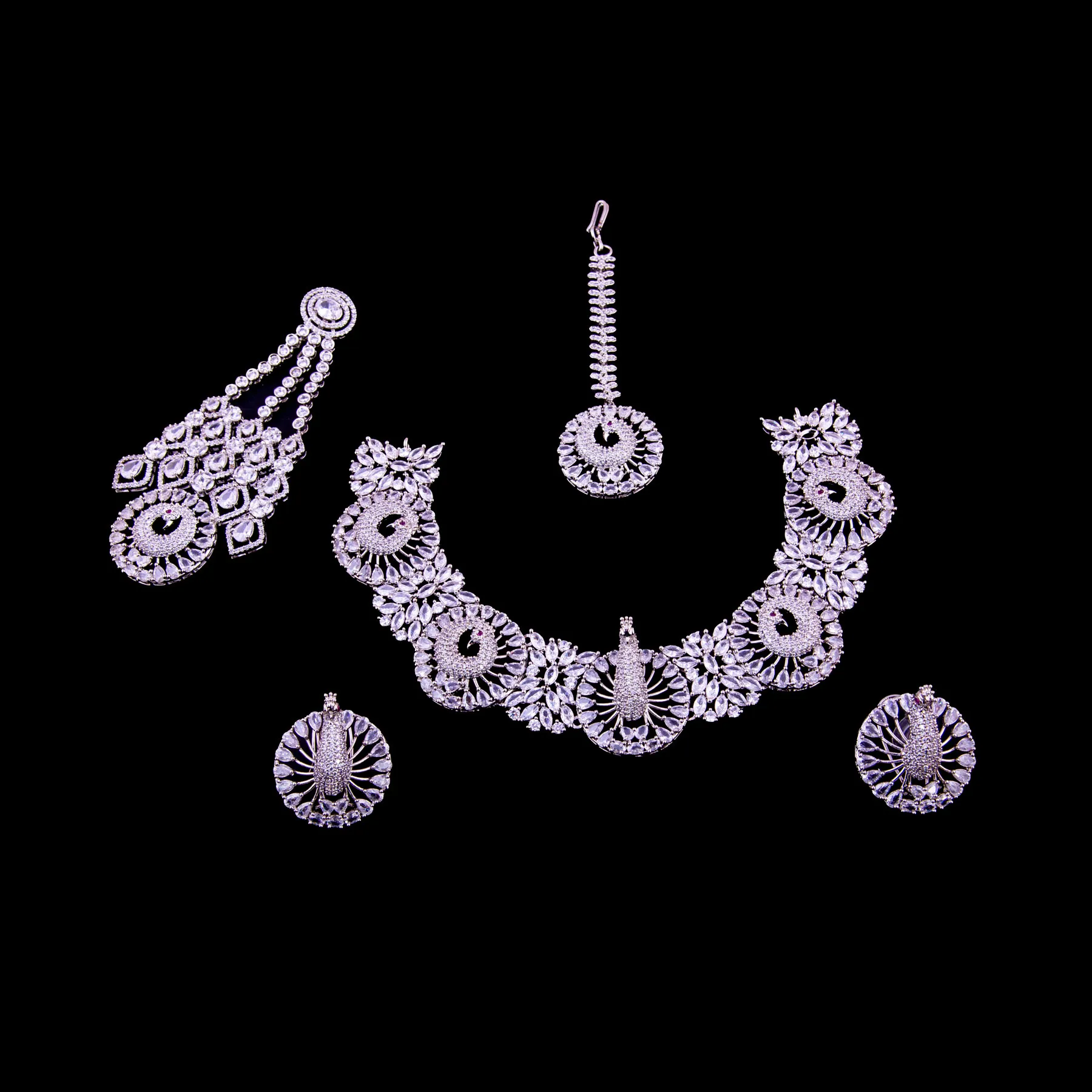 American Diamond Bridal/Party Necklace Set
