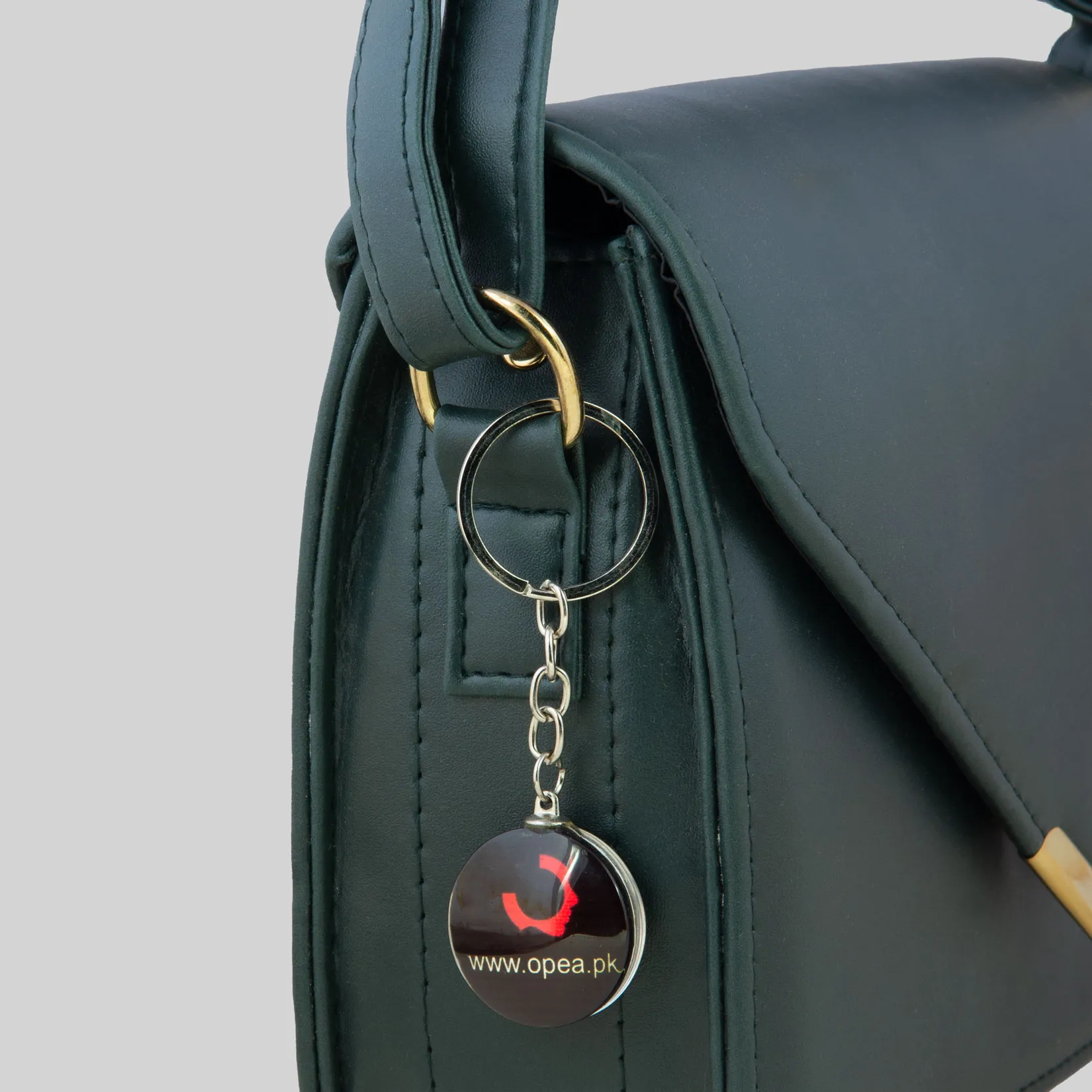 Green Color Opea Casual Crossbody Bag