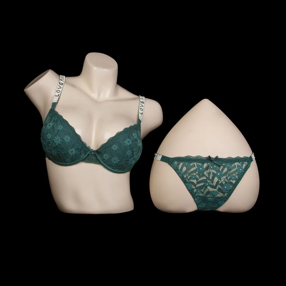 Push Up Lace Bra Panty Set