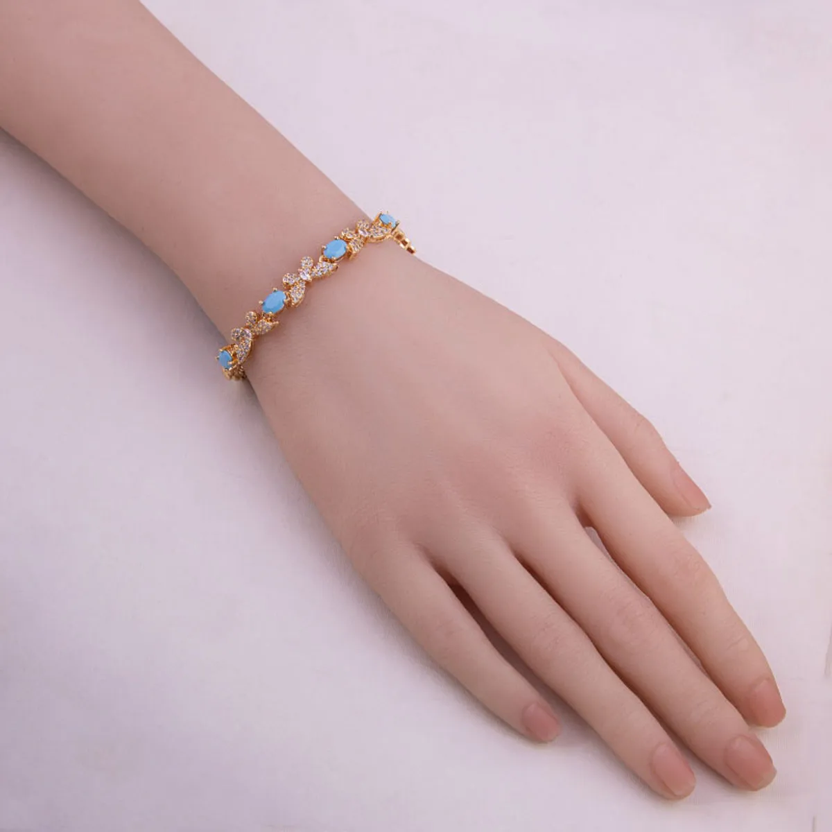 Gold-plated Sterling Silver Bracelet