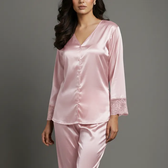 Bridal Silky Night Suit