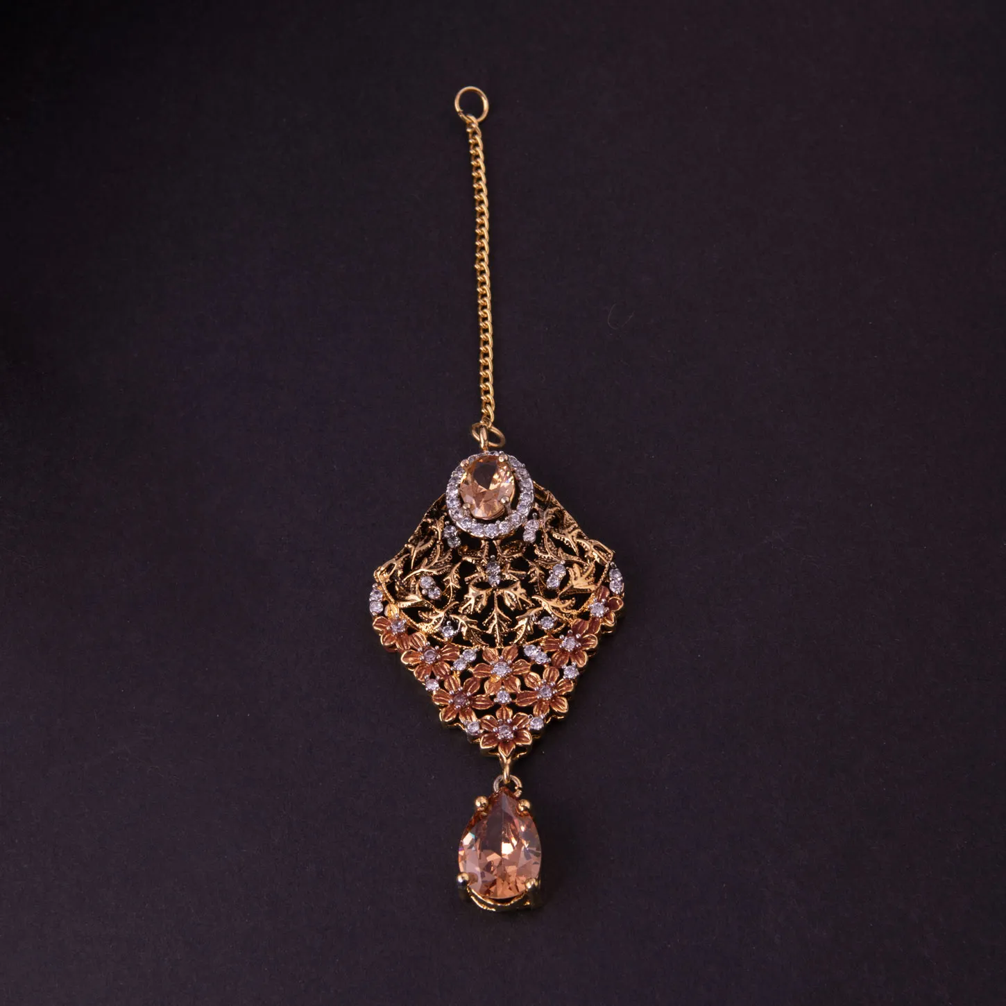 Floral Kundan Bridal Jewelry Set