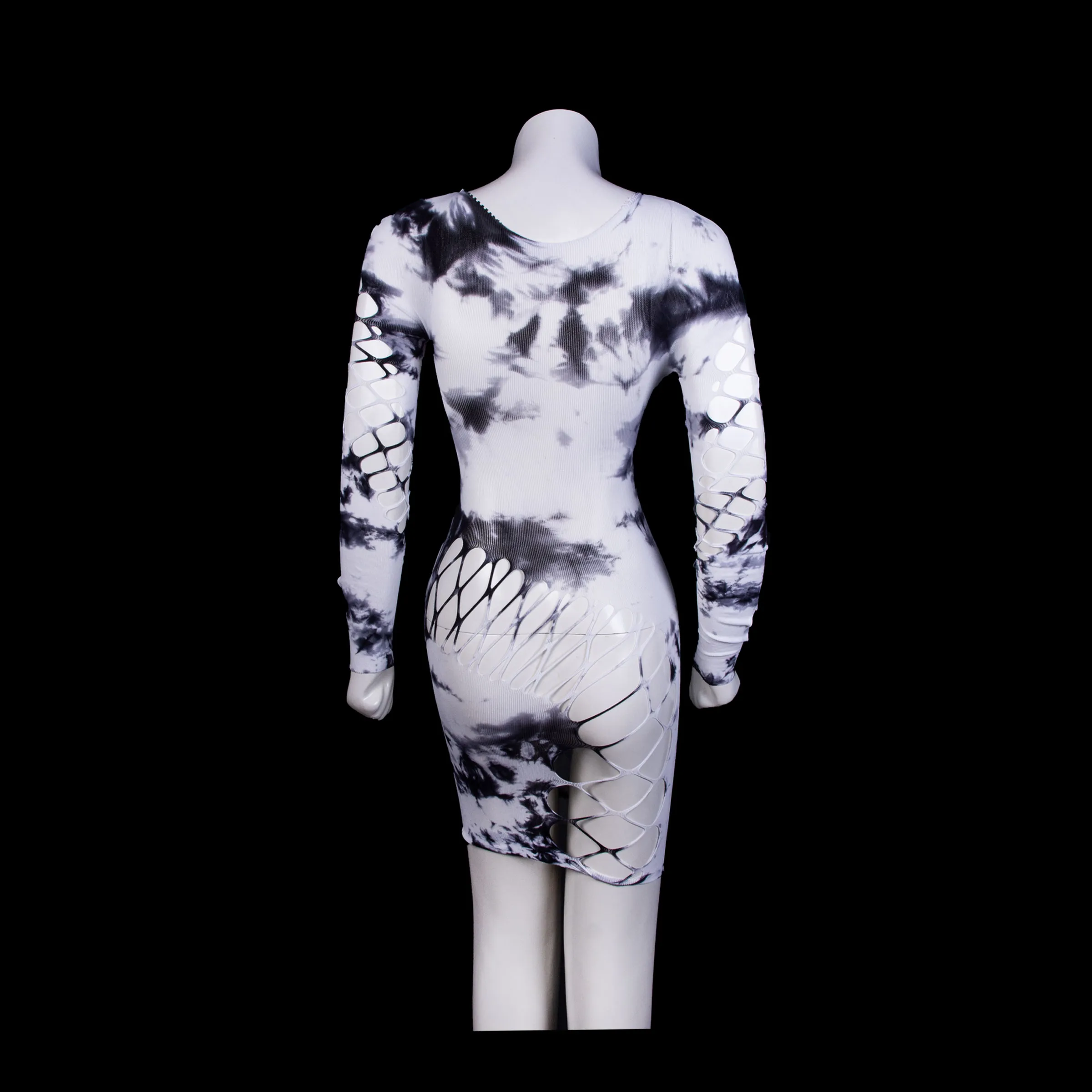 Tie-dye BodyStocking Mini Dress