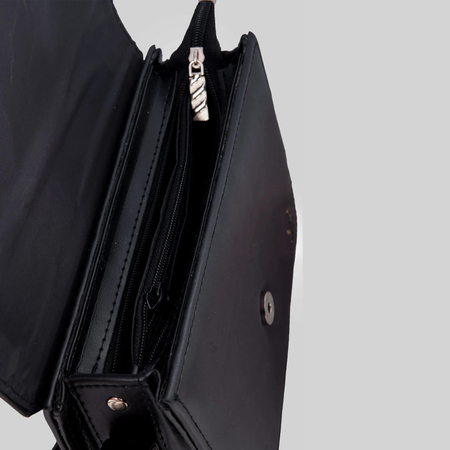 Black Color Opea Casual Crossbody Bag