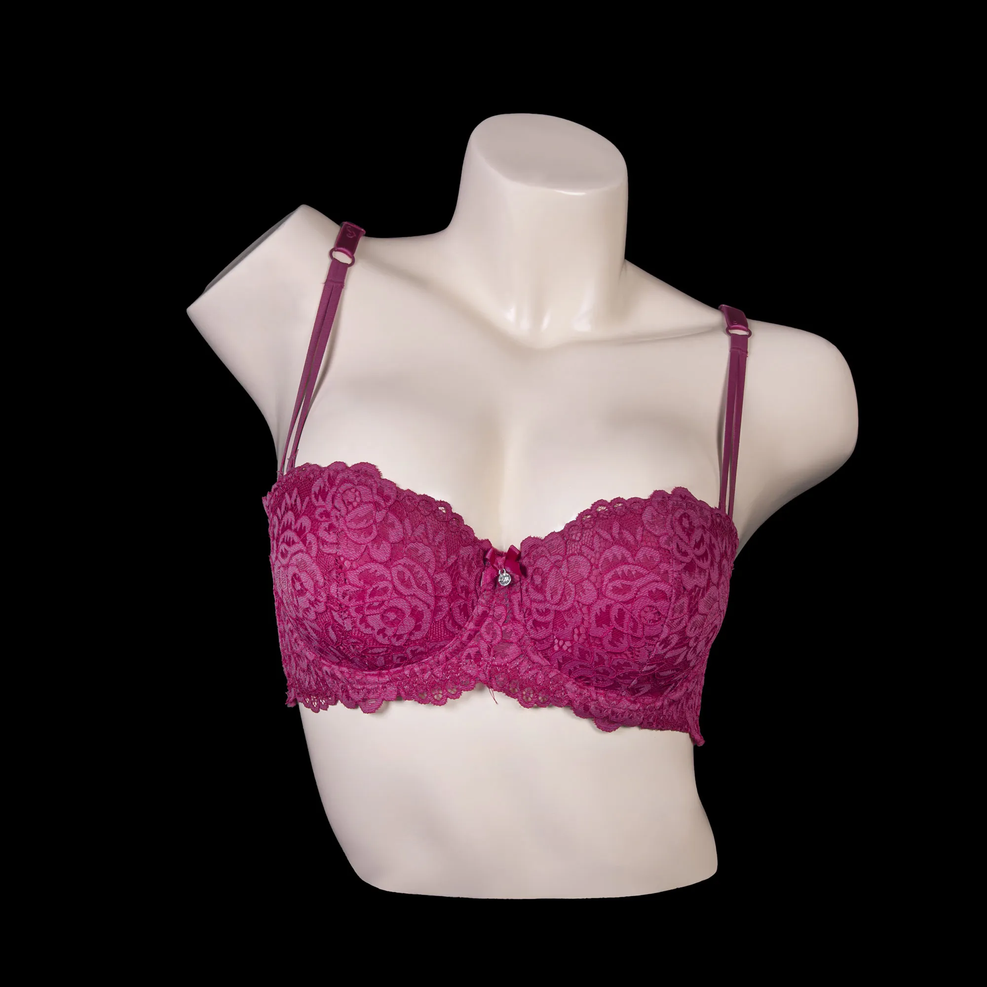 Underwired Push Up Lace Bra