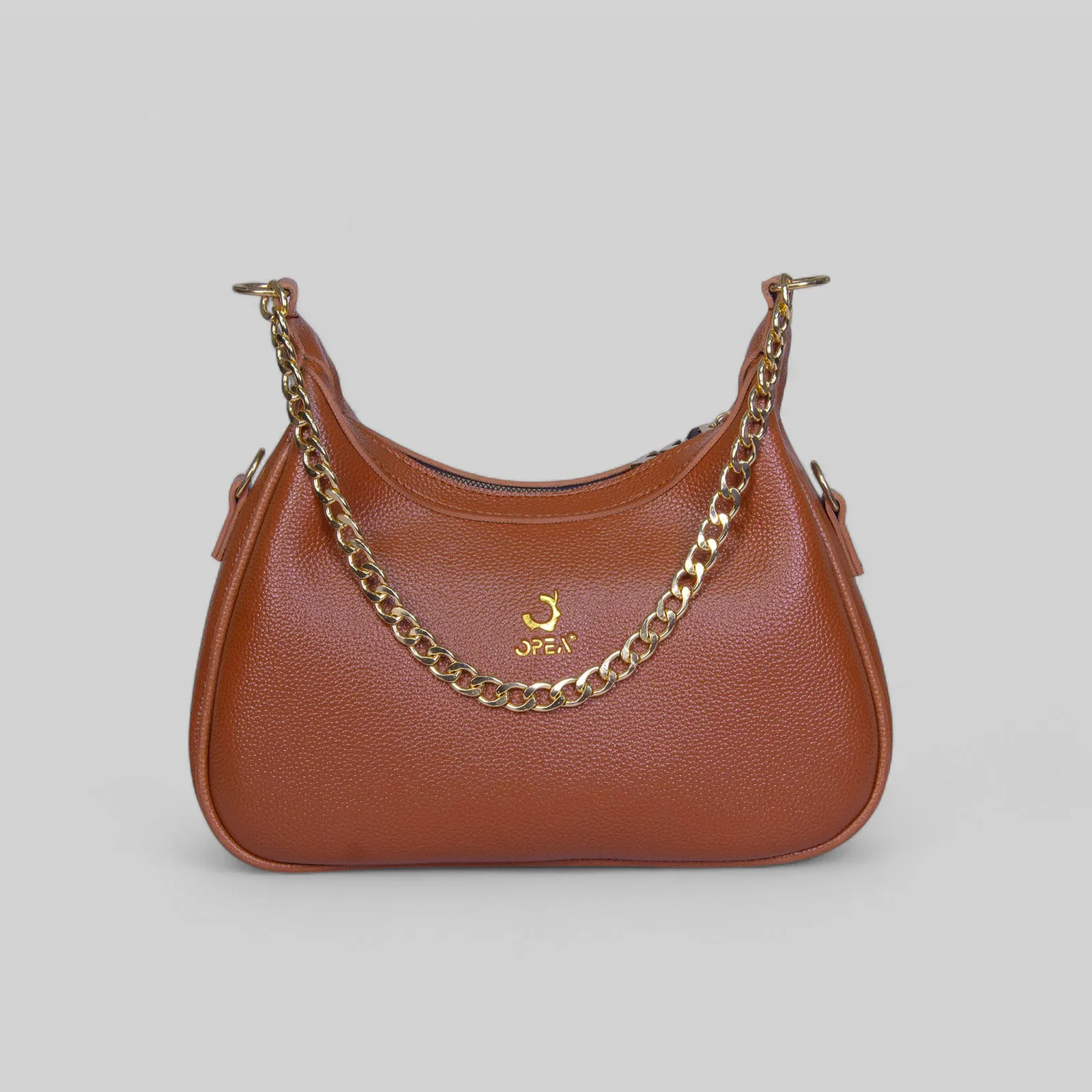 Classic Leather Chain Shoulder Bag