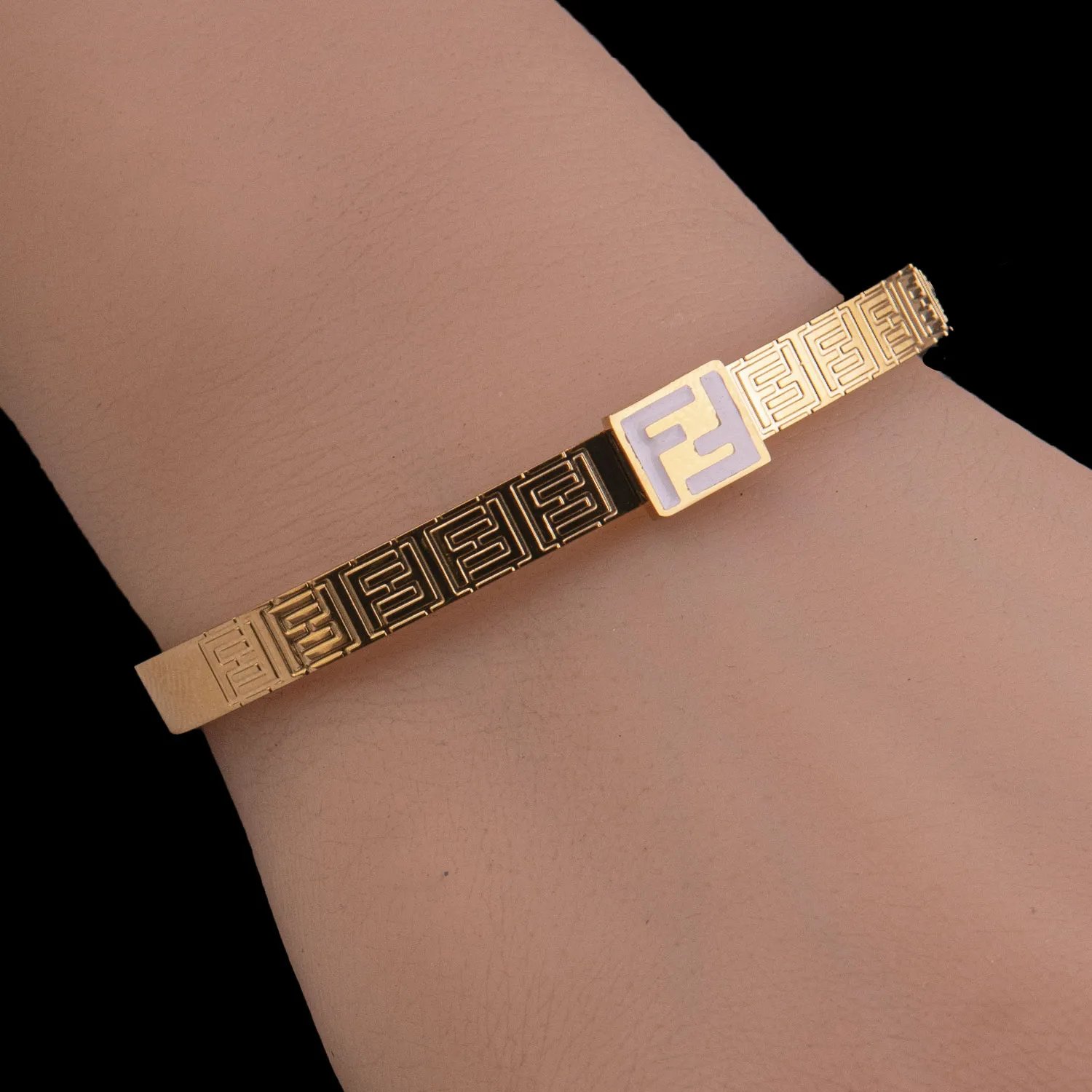 Gold Plated Cuff Bracelet