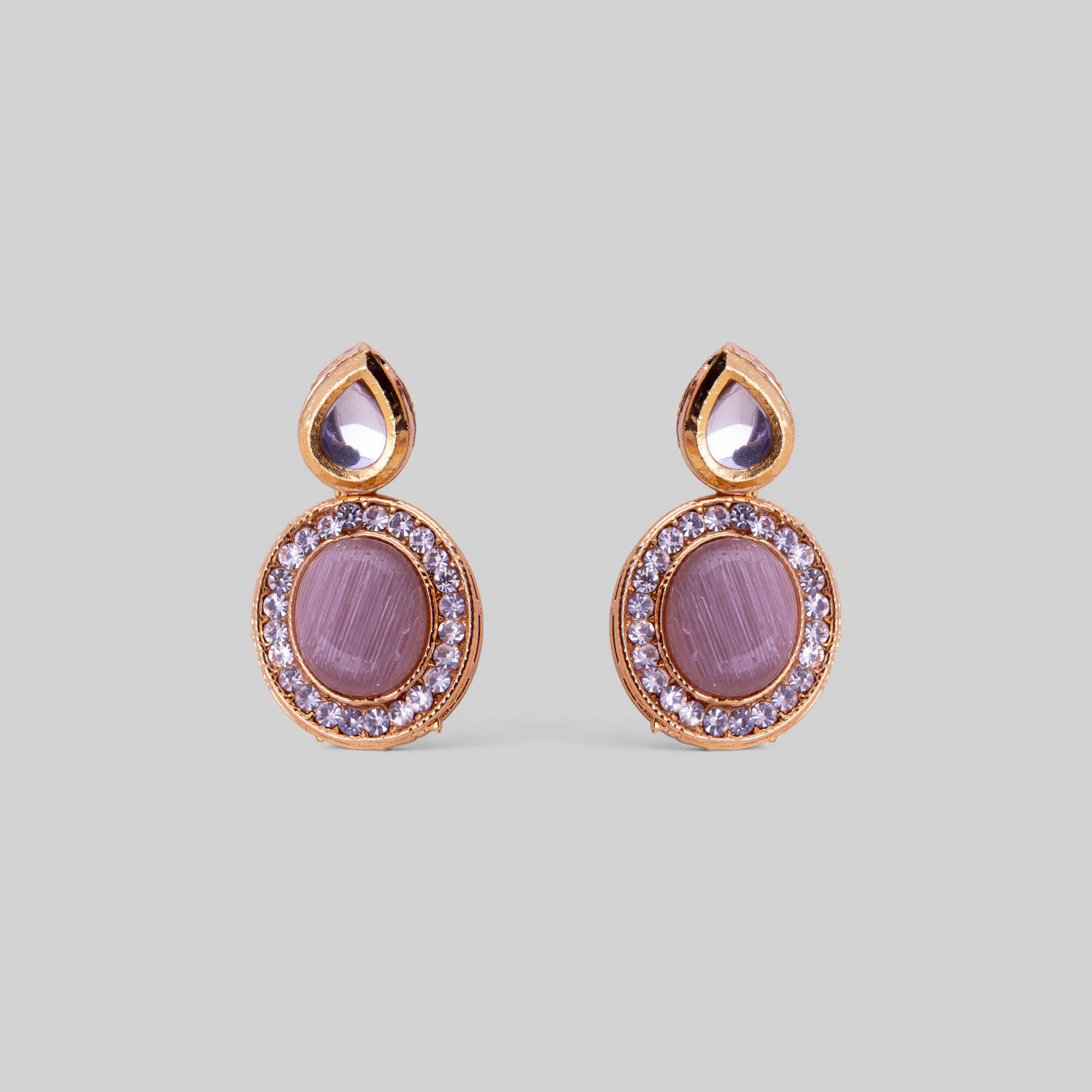 Colored Stone Diamond Accent Jewelry Set