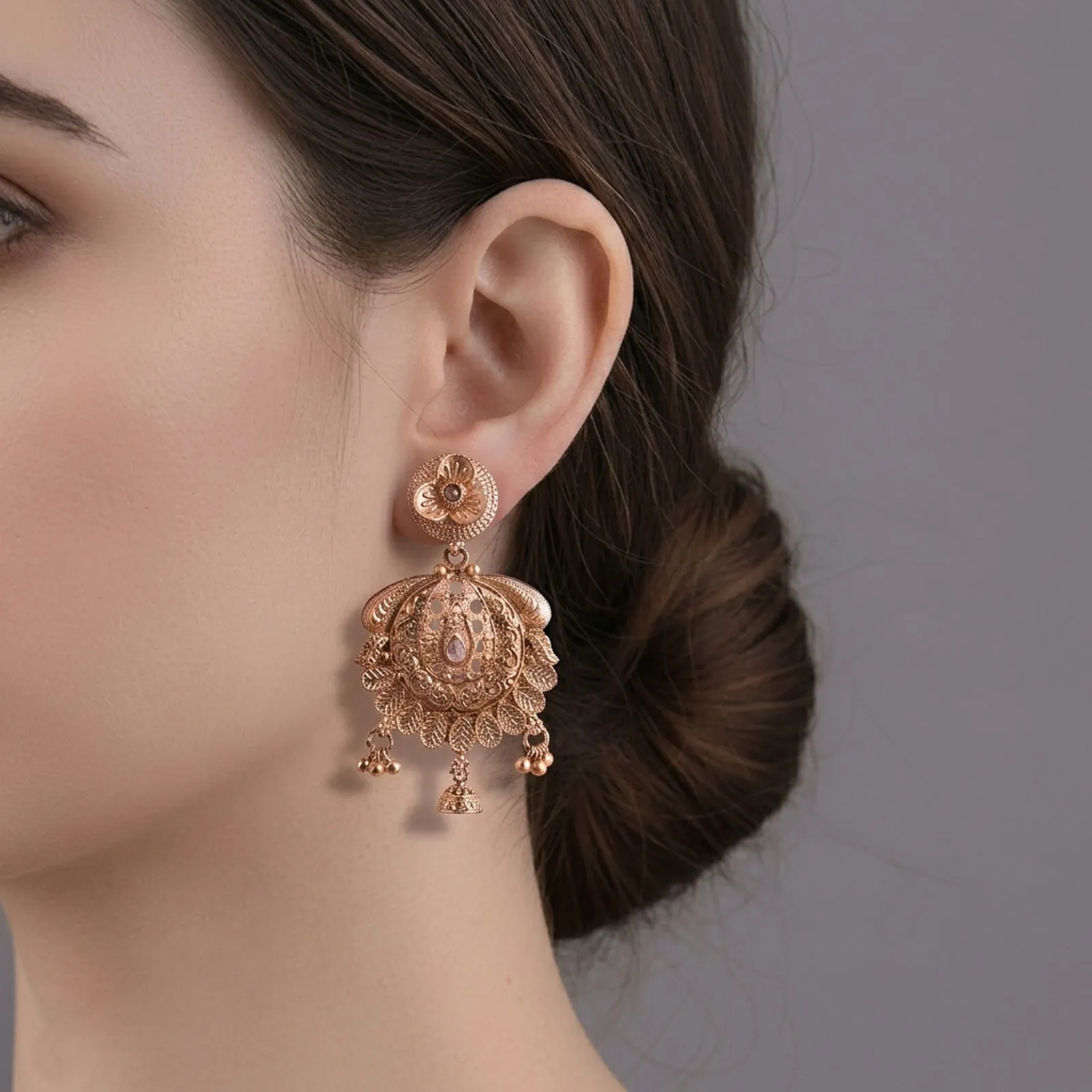 Traditional Gold Plated earrings