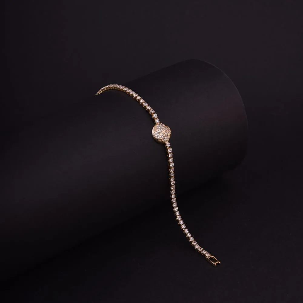 Rose Gold CZ Bracelet