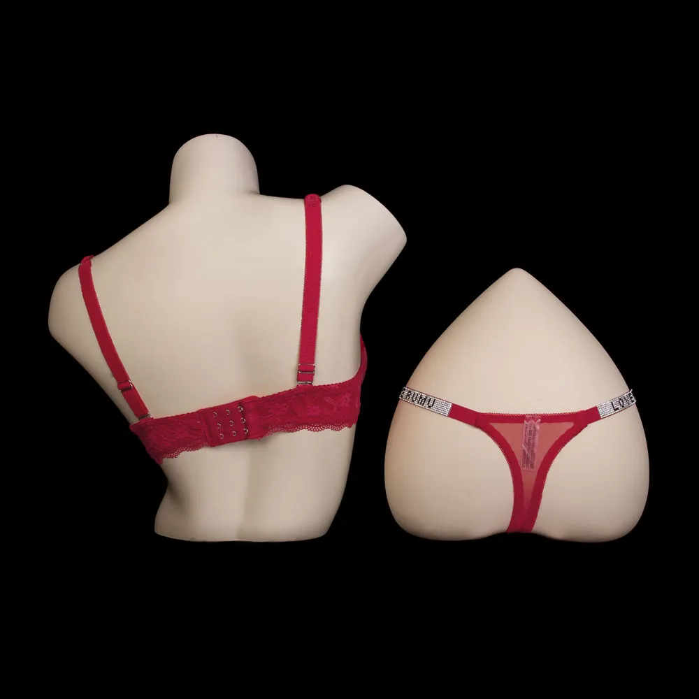 Push Up Lace Bra Panty Set