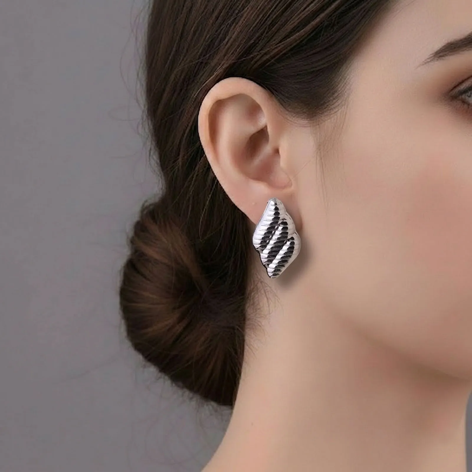 Silver Stud Earrings