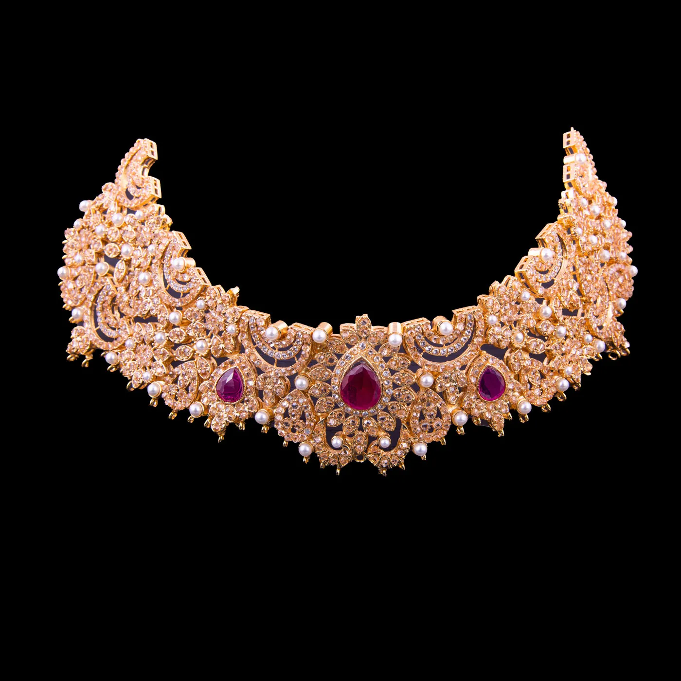 Designer Zirconia Bridal Jewellery Set