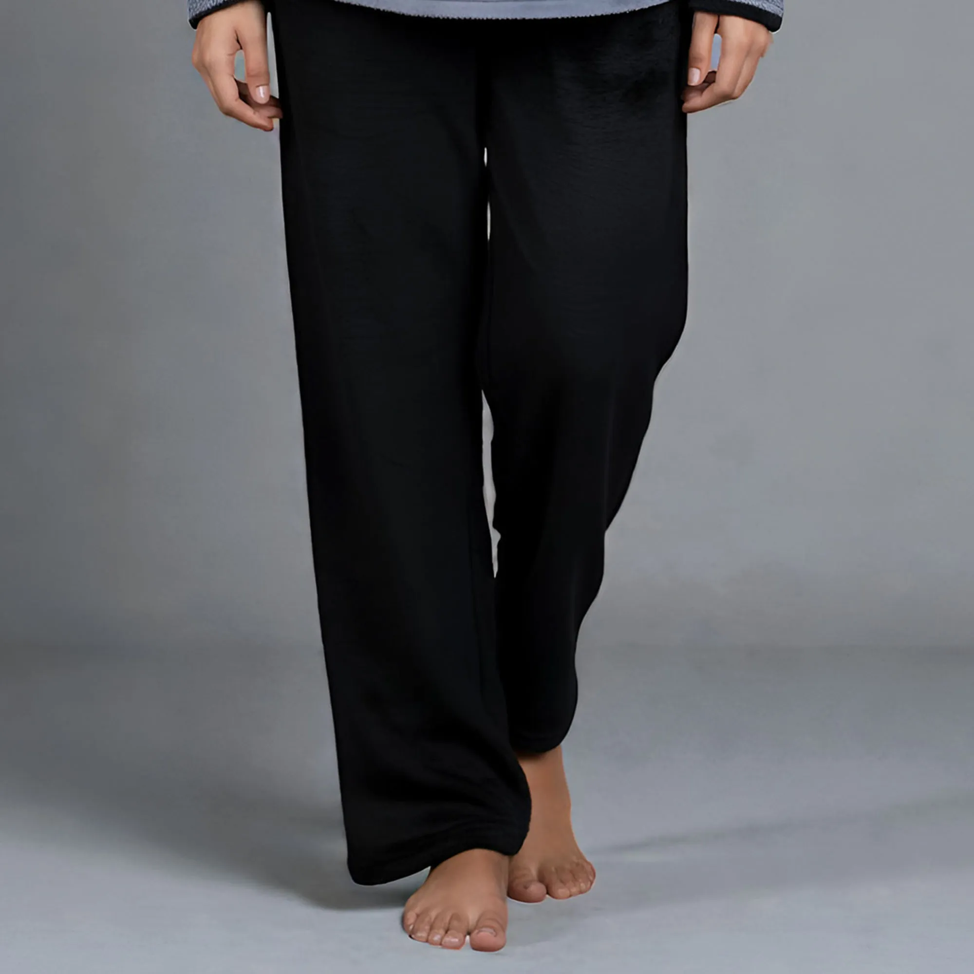 Black Ladies Night Wear Pajama Set