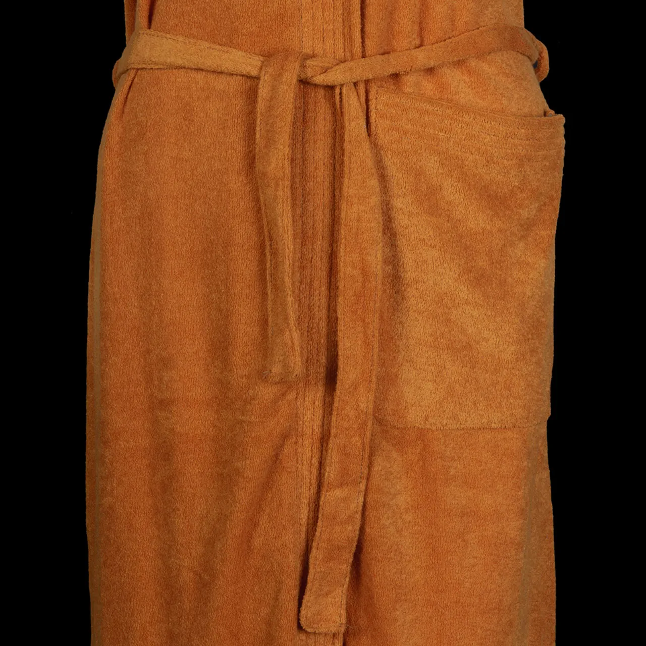 Short Sleeve Terry Cloth Bathrobe