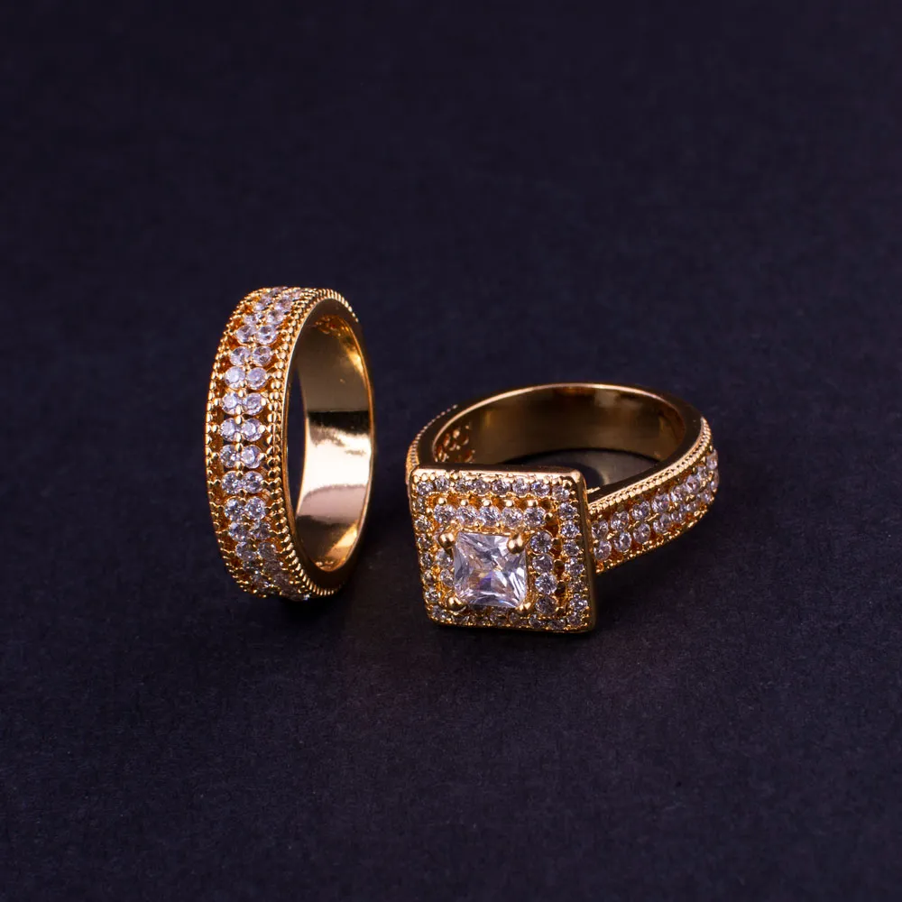 Bridal Zircon Ring Set