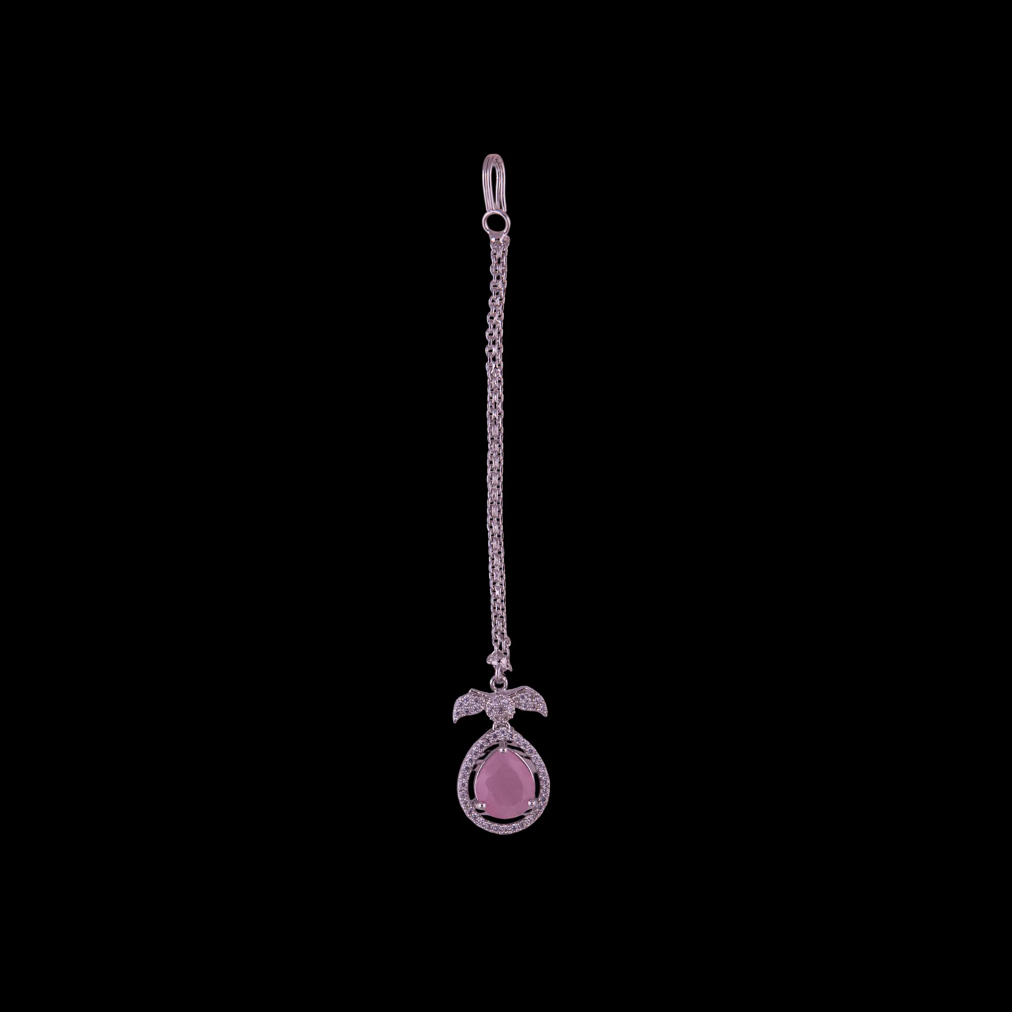 Pink Blush Zirconia Necklace Set