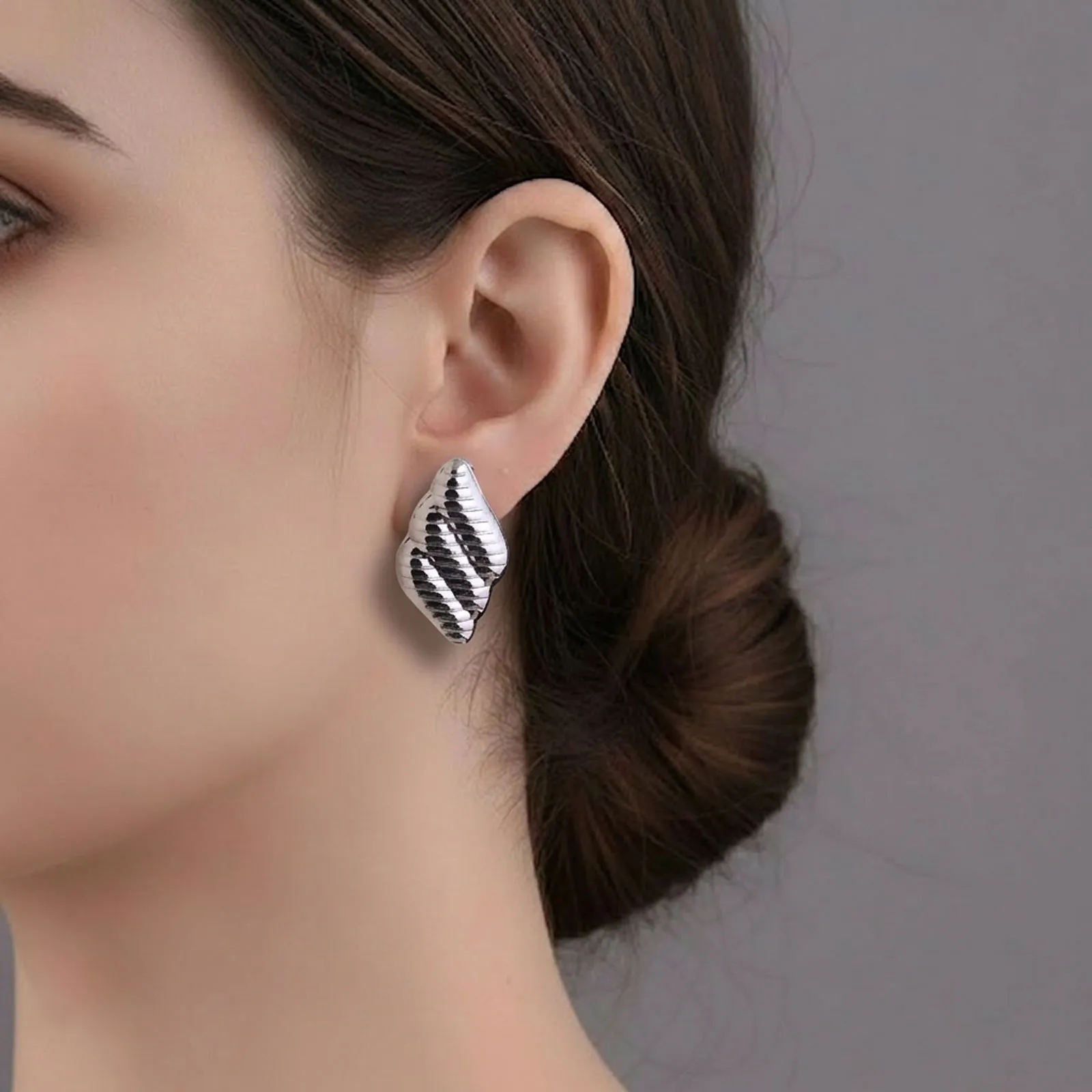 Silver Stud Earrings