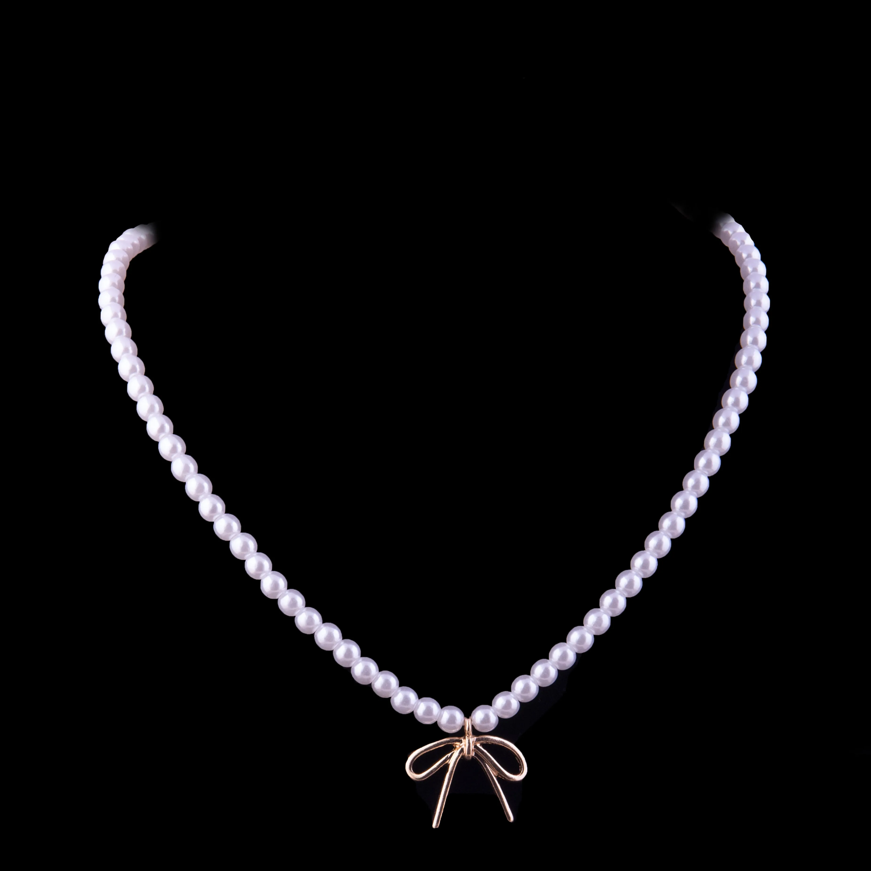 Pearl Necklace Earring And Ring Set