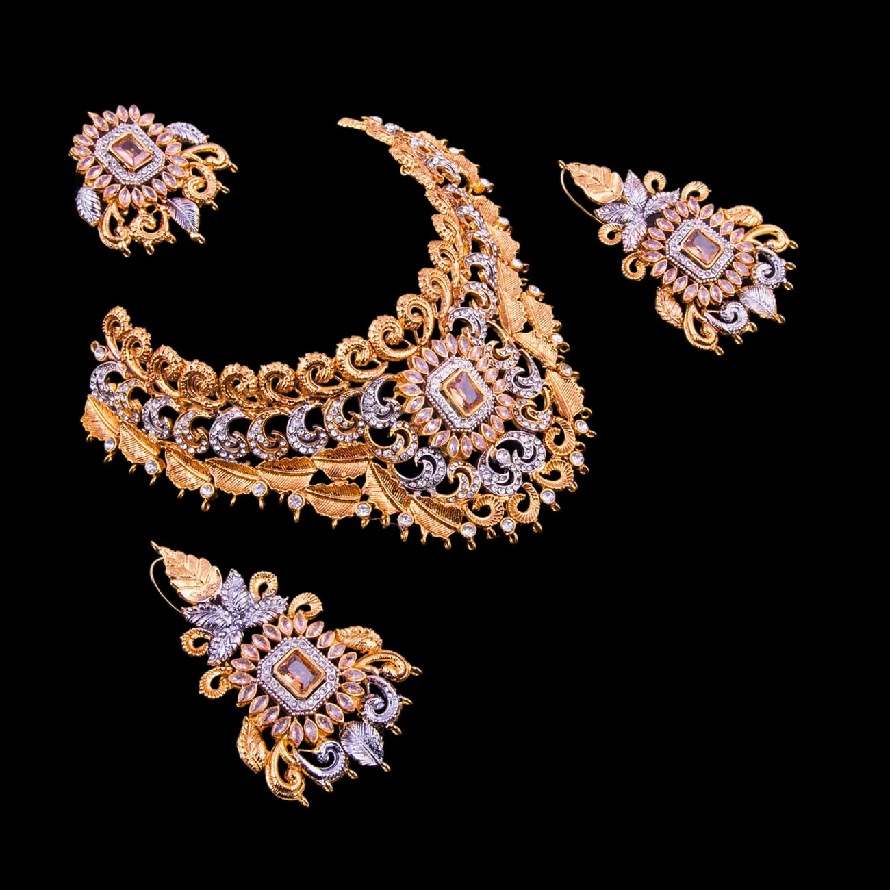Gold Plated Bridal Jewellery Set