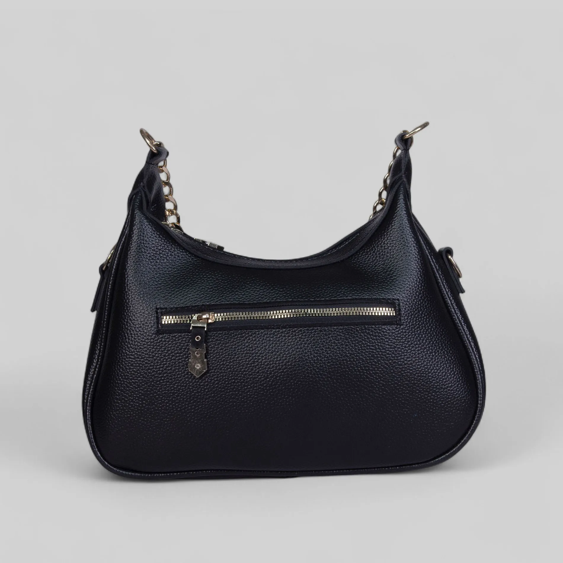 Classic Leather Chain Shoulder Bag
