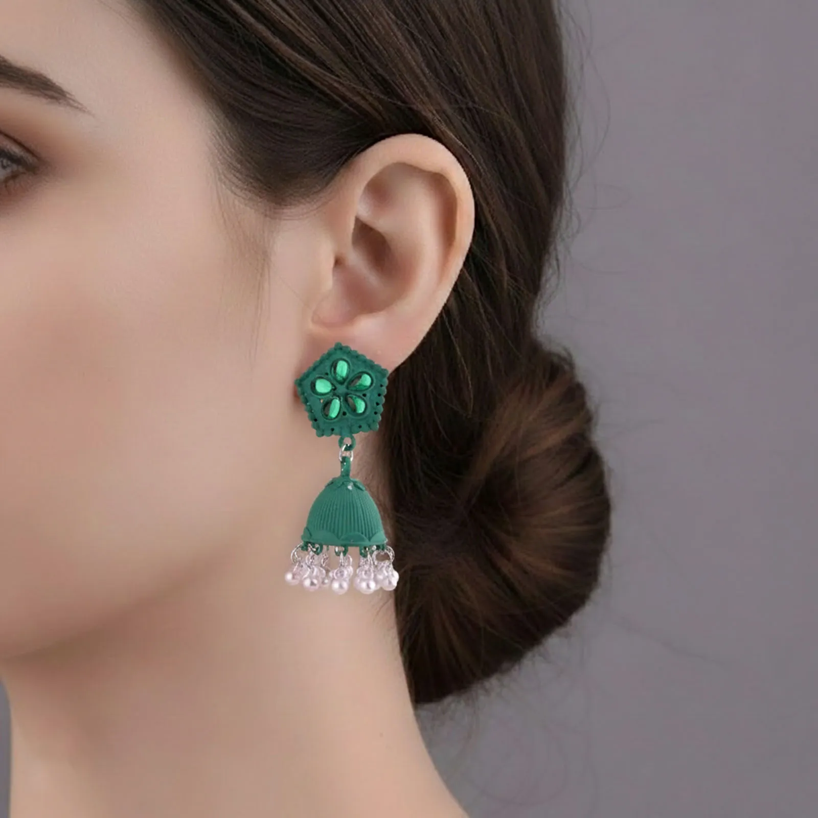 Traditional Bell Shaped Jhumka