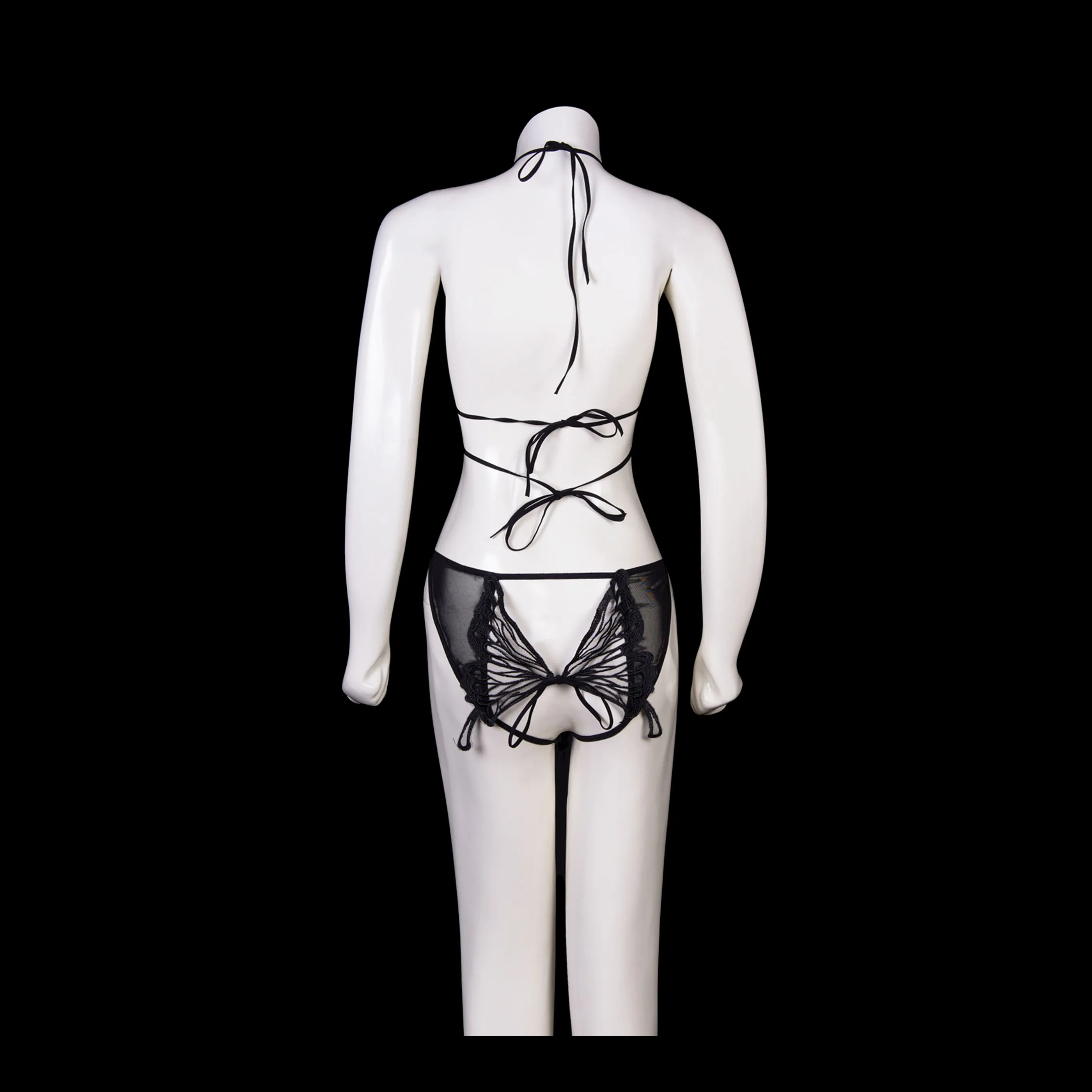 Butterfly Wing Sheer Lingerie Set