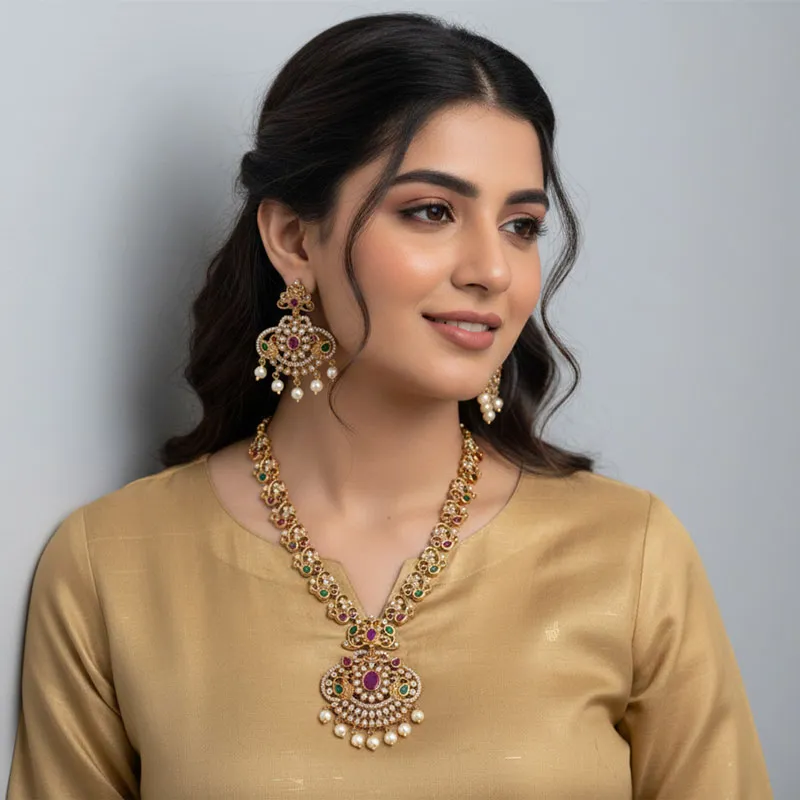 Antique Traditional Indian Mala Set