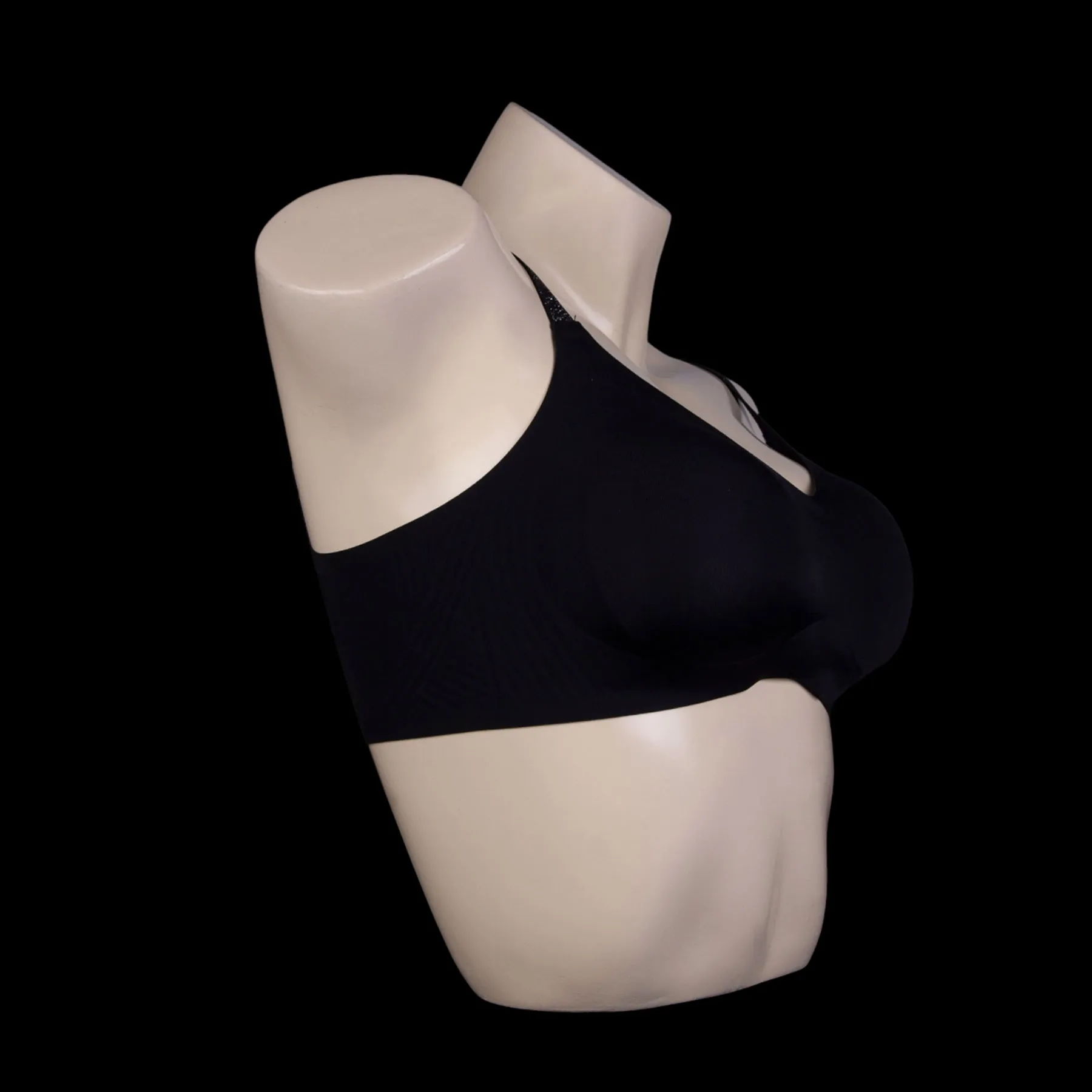 Black Padded T Shirt Bra 985