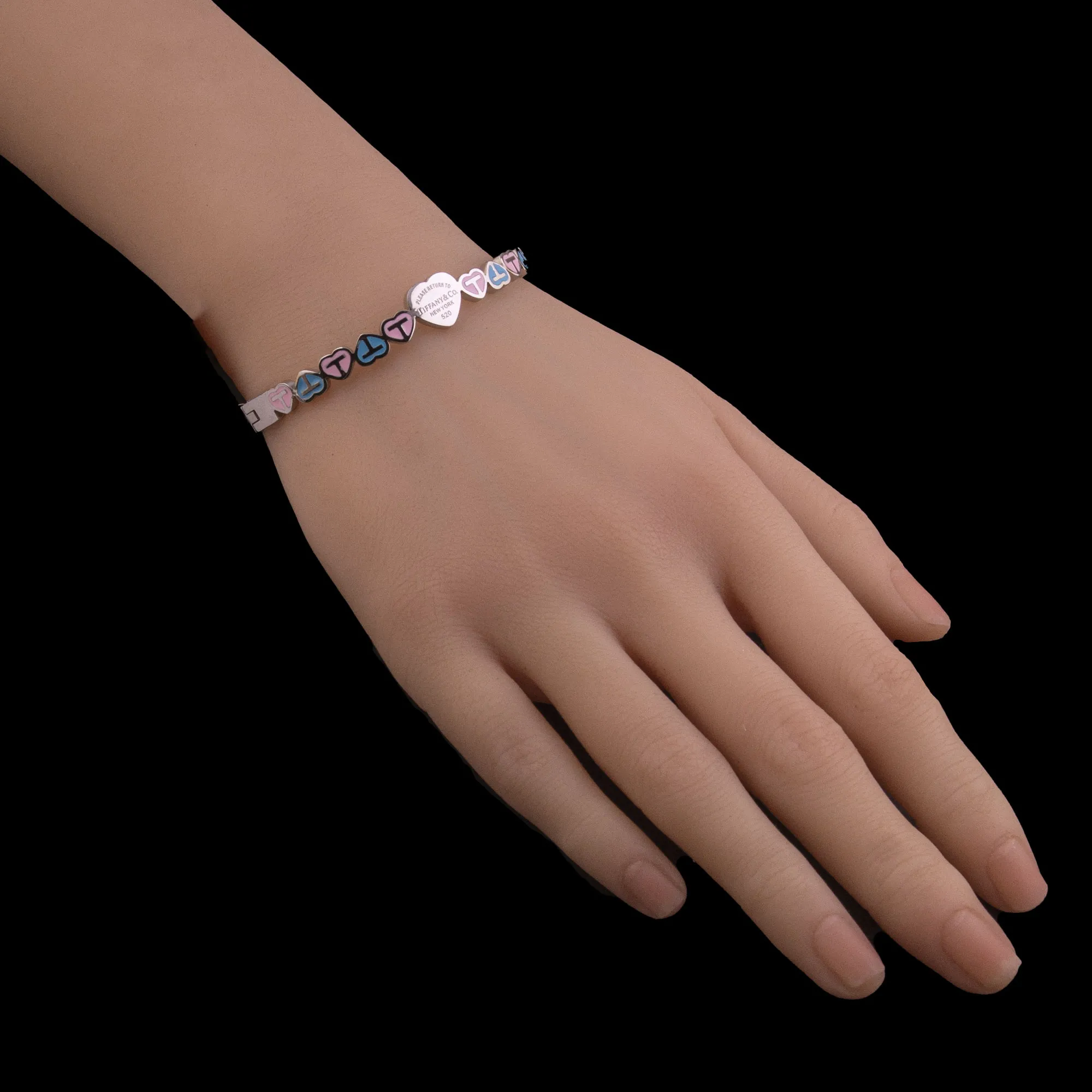 Tiffany Heart Shaped Cuff Bracelet