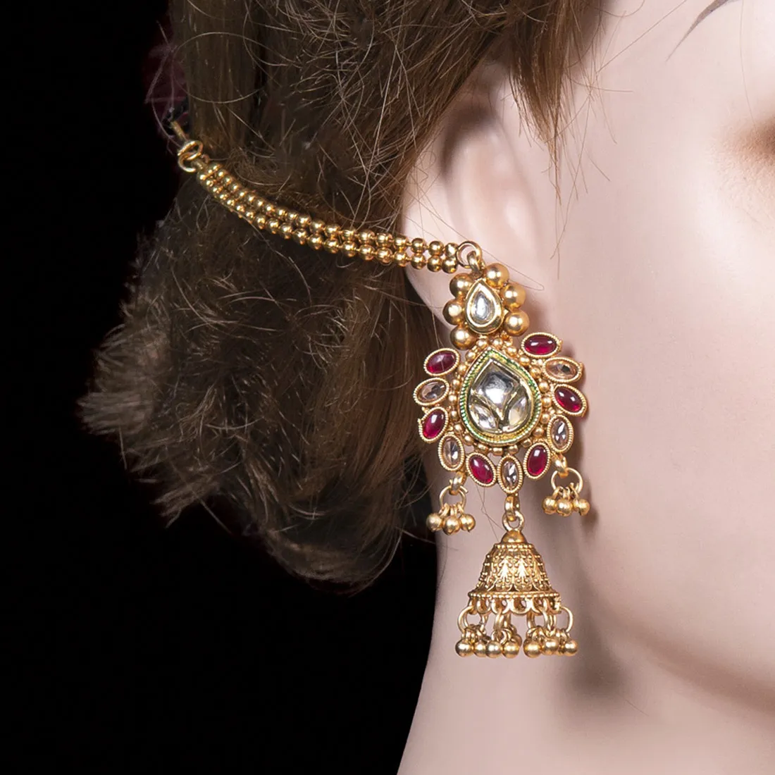 Bridal Rajwadi Necklace Set