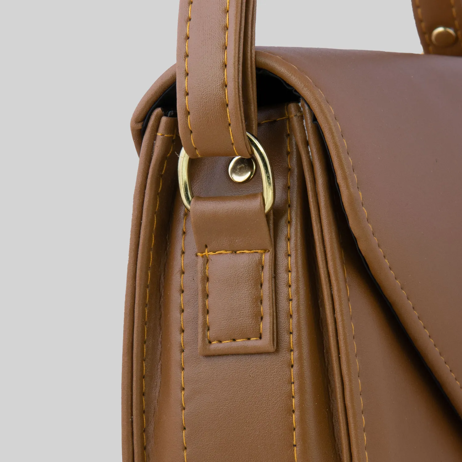 Camel Color Opea Casual Crossbody Bag