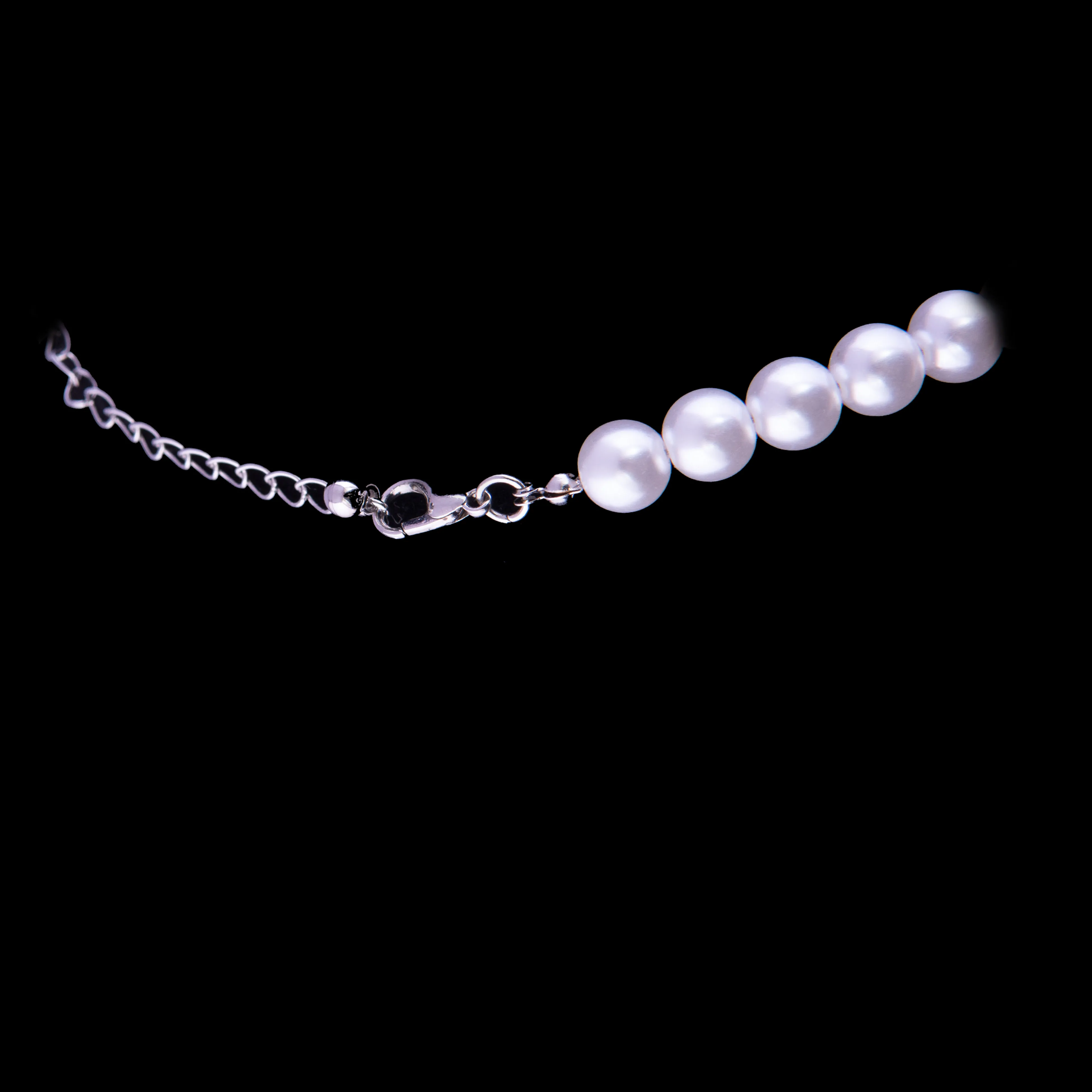 Wedding Imitation Pearl Jewelry Set With Bracelet