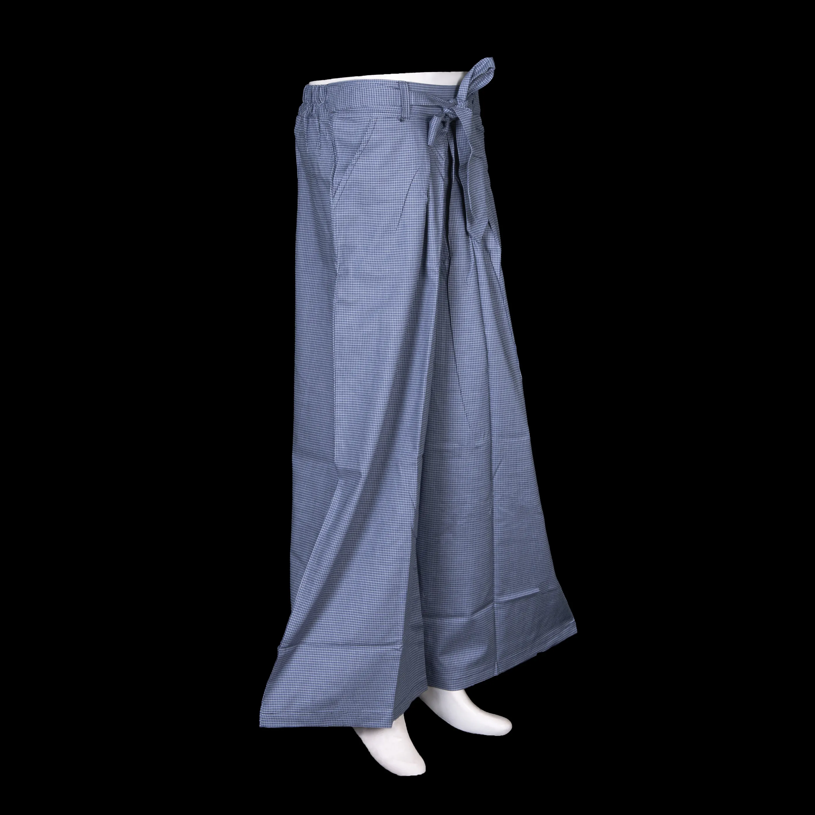 Wide Leg Trouser With Belt