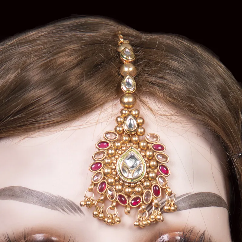 Bridal Rajwadi Necklace Set