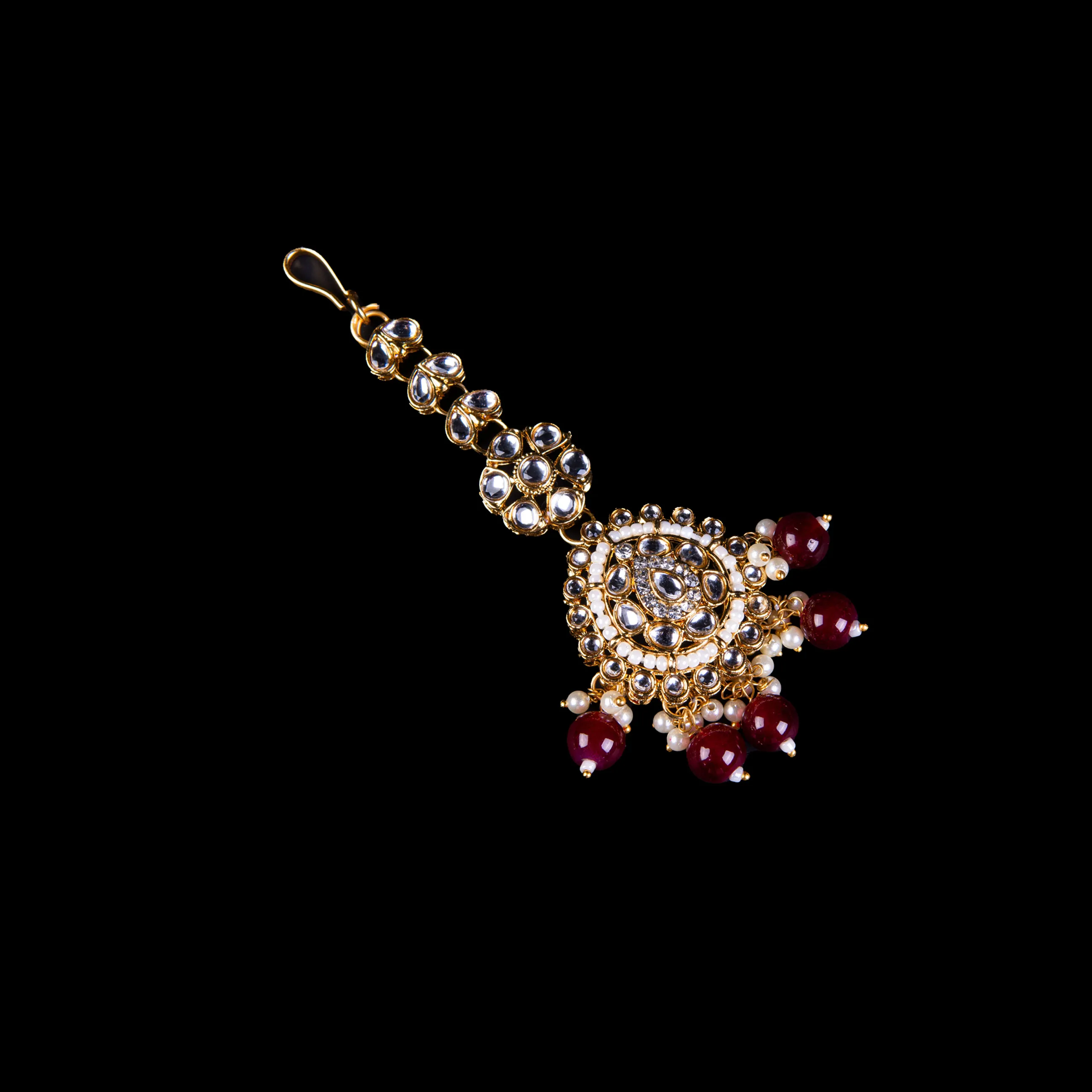 Kundan Pearl Bridal Choker Set