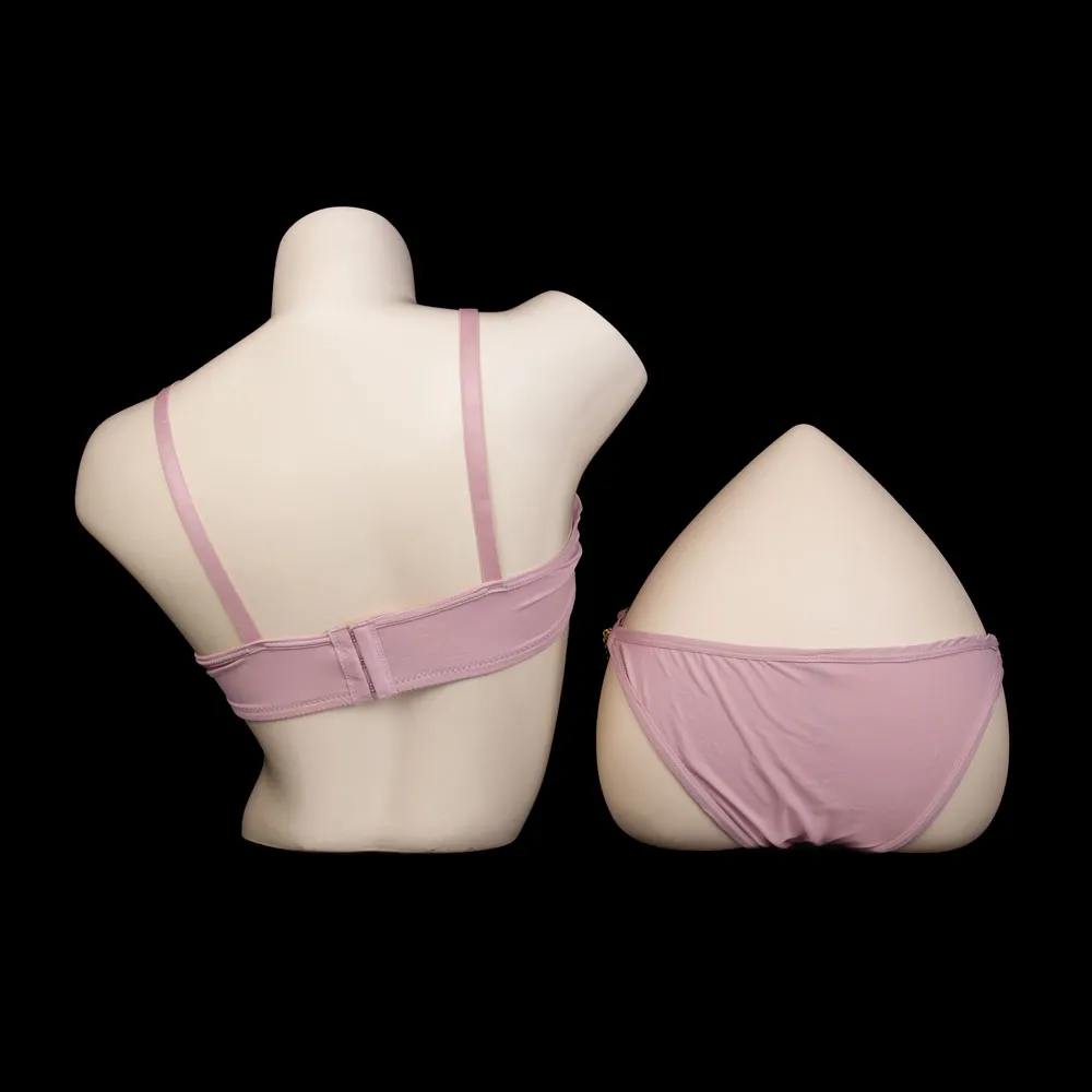 Push Up Padded Chain Bra Set