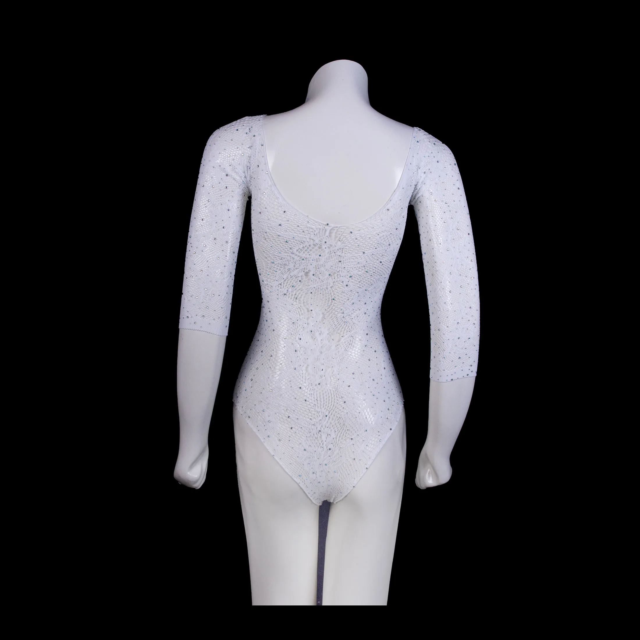 White Lace Stocking Lingerie