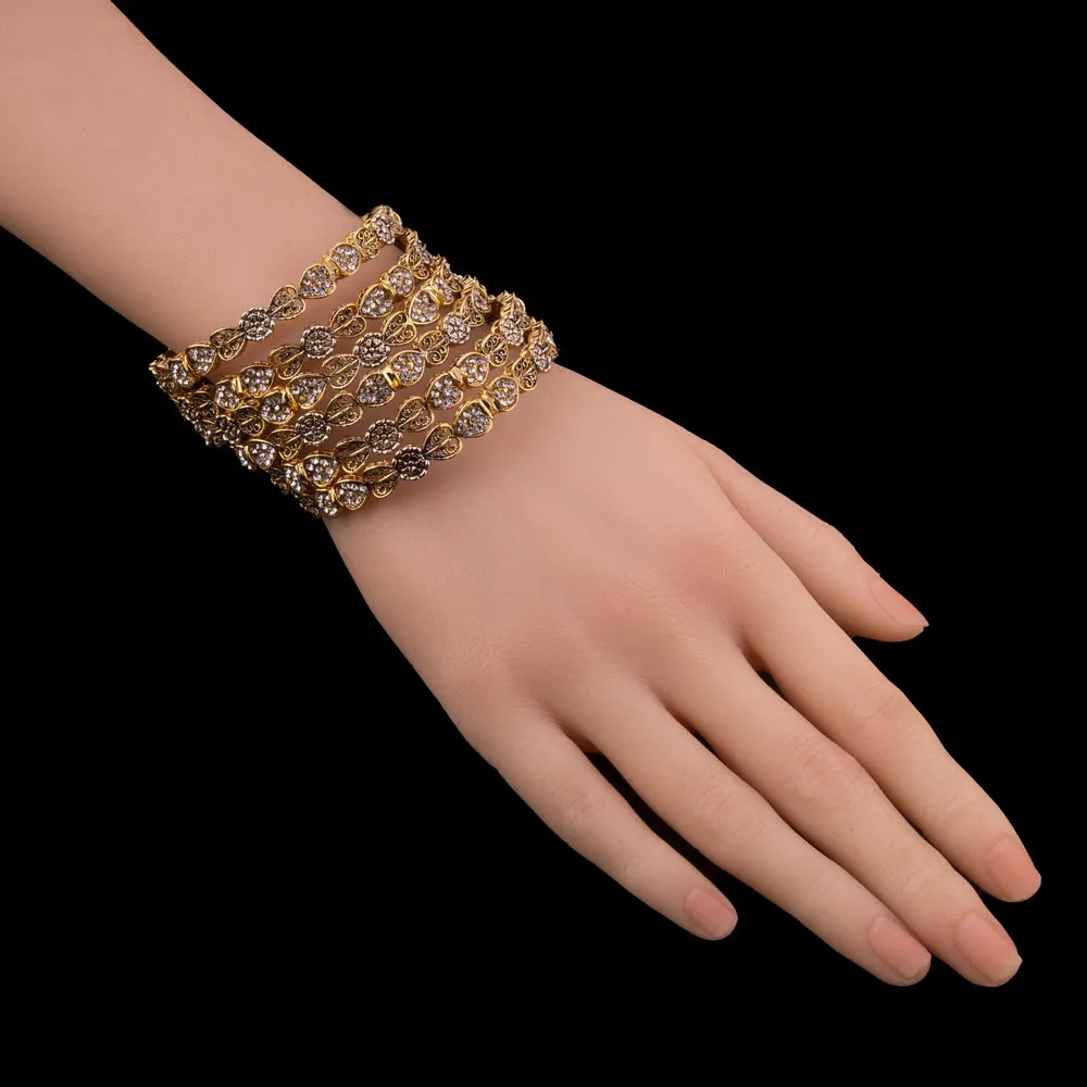 Gold Plated Bangles 942